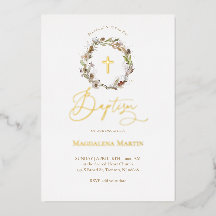 gouden details herfst met Baptisme