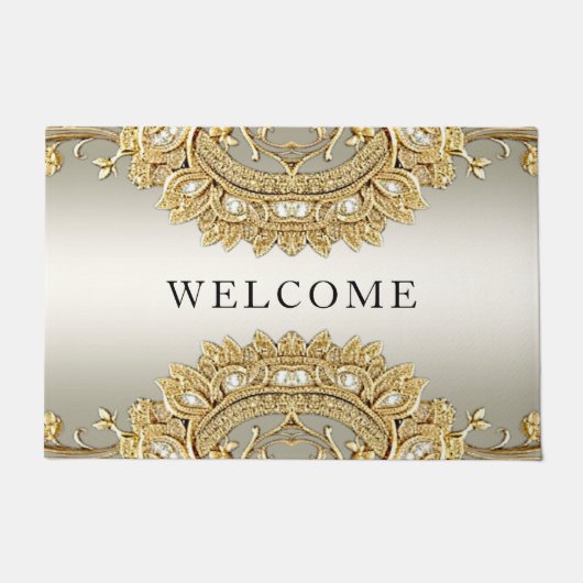 Gouden  deurmat (Voorkant)