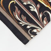 Gouden Deuropening Fleece Deken (Hoek)