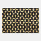 Gouden Diamant Inpakpapier Vel (Voorkant 2)