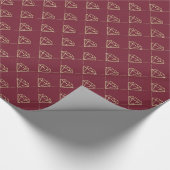 Gouden Diamant Kerst Inpakpapier (Hoek)