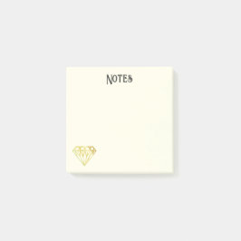 Gouden Diamant Post-it Notities Post-it® Notes