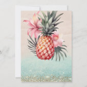 Gouden Diamanten, Hibiscus Ananas Strand Zoet 16 Kaart (Achterkant)