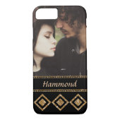 Gouden Diamanten & Kettingen met Foto Case-Mate iPhone Case (Achterkant)