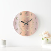 Gouden Diamanten Roze Goud 25ste Huwelijksjubileum Grote Klok (Huis)