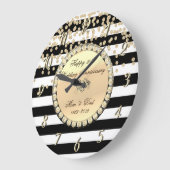 Gouden diamanten,Strepen 25e trouwdagjubileum Grote Klok (Hoek)