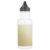 Gouden Diamantplaat Waterfles (Links)