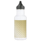 Gouden Diamantplaat Waterfles (Rechts)