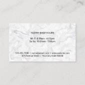 Gouden Dienblad Mes Logo | Keukens Visitekaartje (Achterkant)