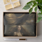Gouden Diepten Zeemeermin Decoupage Tissuepapier (Geschenk)