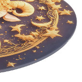 Gouden Dierenriem Ram Symbool Snijplank (Hoek)