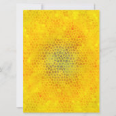 Gouden dinosaurus Verberg Gelukkige Verjaardag! Kaart (Achterkant)