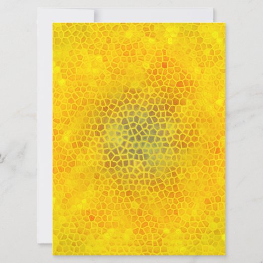 Gouden dinosaurus Verberg Gelukkige Verjaardag! Kaart (Achterkant)