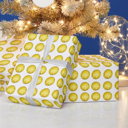 Gouden Disco Bal Patroon Wrapping Papier (Feestdagen)