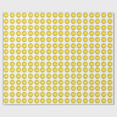 Gouden Disco Bal Patroon Wrapping Papier (Vlak)