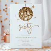 Gouden Discobal 60e verjaardagsfeest Kaart