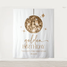 Gouden Discobal Gouden Verjaardagsfeest