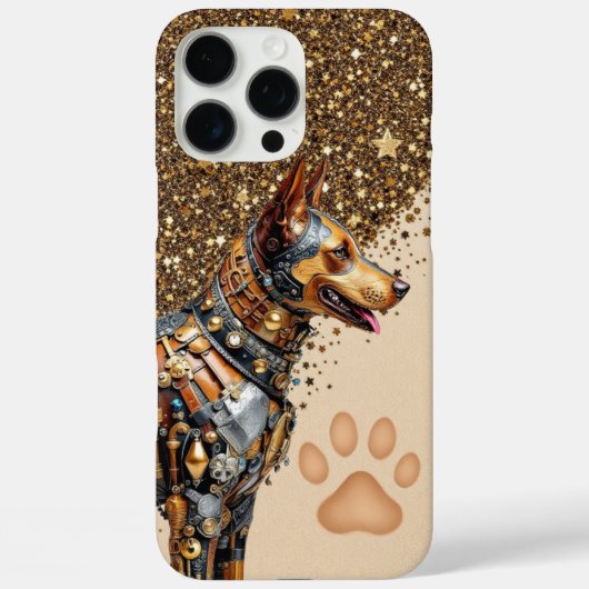 Gouden Doberman Glamour  Case-Mate iPhone Case (Achterkant)