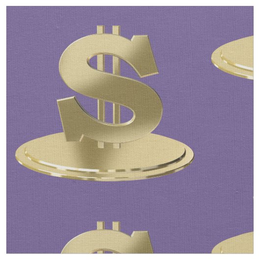 Gouden dollar stof (Close Up)