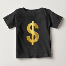 Gouden dollarsymbool – Luxe geld minimalistisch