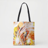 Gouden Donkere Draaikolk Tote Bag (Voorkant)