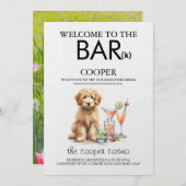 Gouden Doodle Bar Menu (Voorkant / Achterkant)