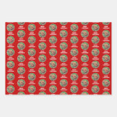 Gouden Doodle Inpakpapier Vel (Voorkant)