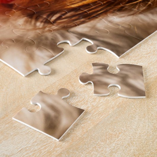 Gouden doodle Puppy Hond Legpuzzel (Zijkant)