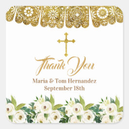 Gouden doop Fiesta Twin Dank u Label