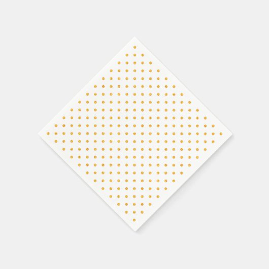 Gouden Dot servet (Hoek)