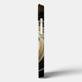 Gouden Draaikolk Over Zwart Case-Mate iPhone Case (Achterkant / Links)