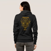 Gouden Draak 2024 Hoodie (Achterkant volledig)