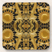 gouden draak bier onderzetter (Voorkant)