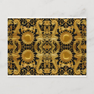gouden draak briefkaart