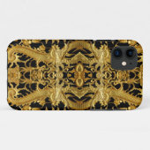 gouden draak Case-Mate iPhone case (Achterkant (horizontaal))