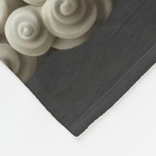 gouden draak fleece deken (Hoek)