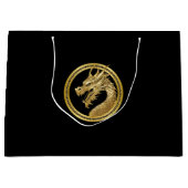 Gouden Draak Groot Cadeauzakje (Voorkant)