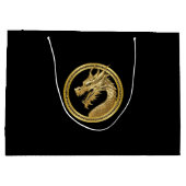 Gouden Draak Groot Cadeauzakje (Achterkant)
