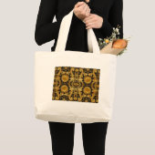 gouden draak grote tote bag (Voorkant (product))