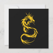 Gouden Draak Kaart (Achterkant)