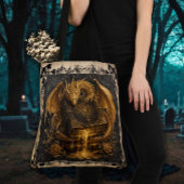 Gouden Draak Oude Boekbewaker Tote Bag