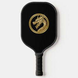 Gouden draak pickleball paddle