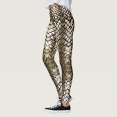 Gouden draak schalen leggings (Links)
