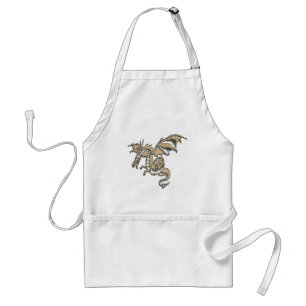 Gouden Draak Standaard Schort