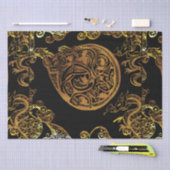 Gouden Draak Tissuepapier (Craft)