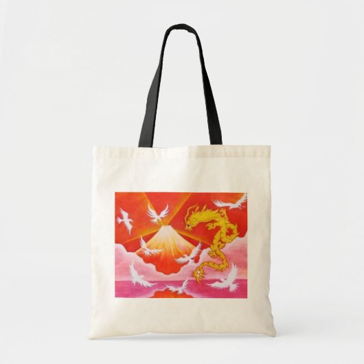 Gouden Draak★ Tote Bag (Voorkant)