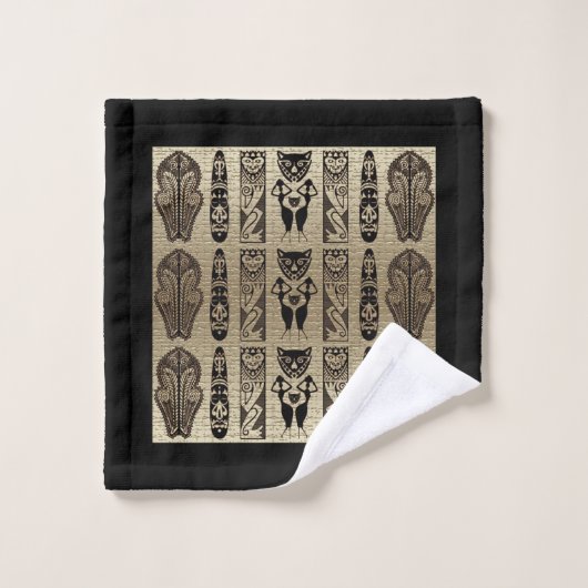 "Gouden draden van traditie": Bad Handdoek (Wasdoekje)