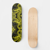 Gouden Dragon Element Custom Pro Park Board Skateboard (Voorkant)