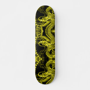 Gouden Dragon Element Custom Pro Park Board Skateboard