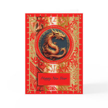 Gouden Dragon Medaillon Chinees Nieuwjaar